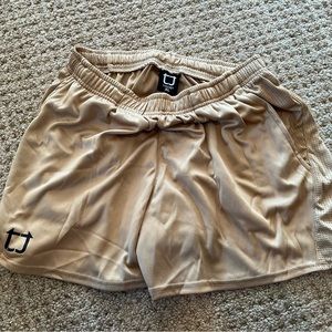 Gold Twotags athletic shorts. Size XL